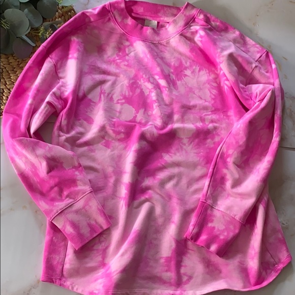 all in motion tie dye sweatshirt